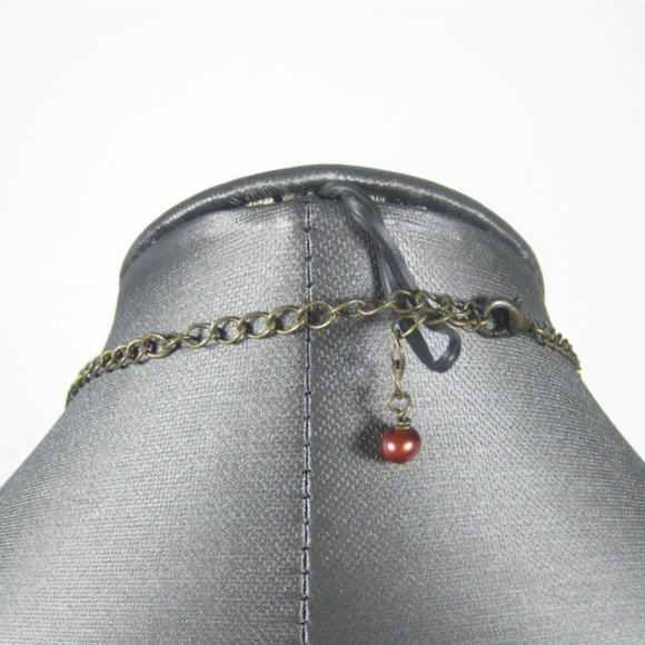 Mother of Pearl Shell Pendant Necklace 17 inch Chain Jewelry Ocean Unisex Beach - Picture 6 of 7